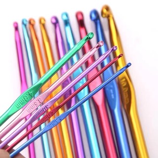 Kim móc len nhôm, kim móc nhôm nhiều size nhẹ 2.0-10.0mm