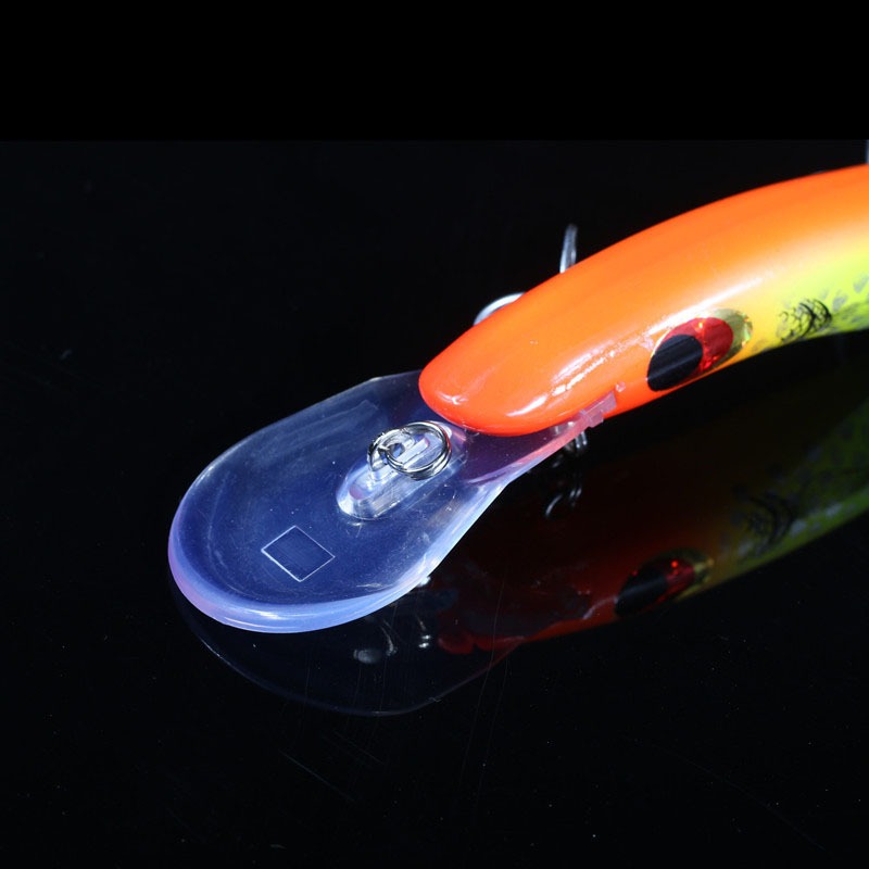 1 Mồi Câu Cá Giả Bằng Nhựa Cứng laser Mắt Cá 3d 16cm 26g