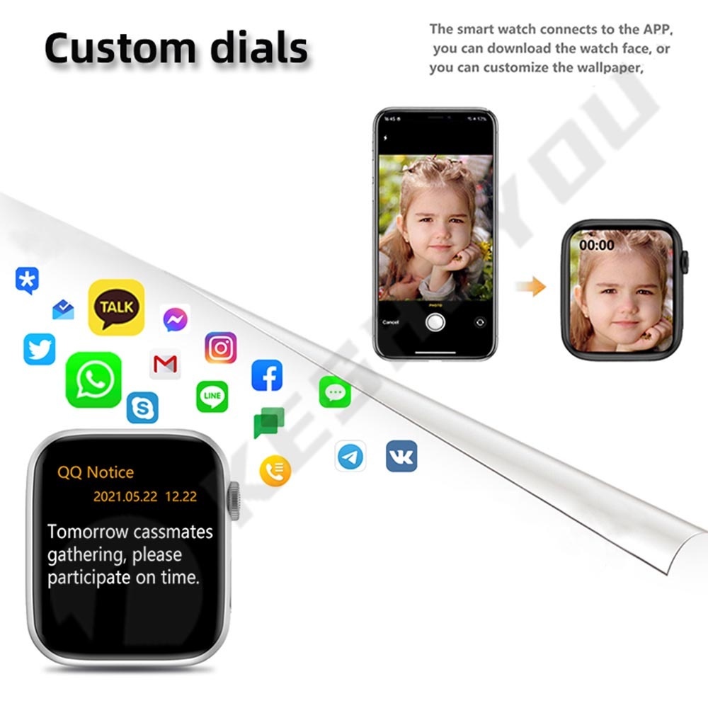 Bộ Đồng Hồ Thông Minh s9 ultra 3 Dây Đeo 49mm Màn Hình hd 2.0 inch Kết Nối bluetooth Không Dây Hỗ Trợ Gọi Điện Thoại