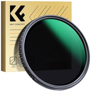 Bộ lọc biến áp k & f nd2-nd400 49 / 52 / 55 / 58 / 62 / 67 / 72 / 77 / 82mm, nano-d series 24 lớp