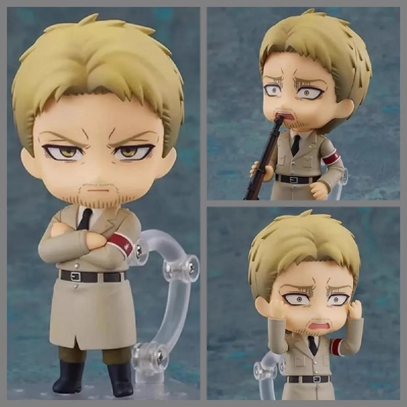 Anime Attack on Titan Reiner Braun Q ver. Hình hành động PVC 1893 Không hộp