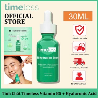 Tinh Chất Cấp Nước, Phục Hồi Da Timeless Vitamin B5 Hyaluronic Acid Serum 30ml