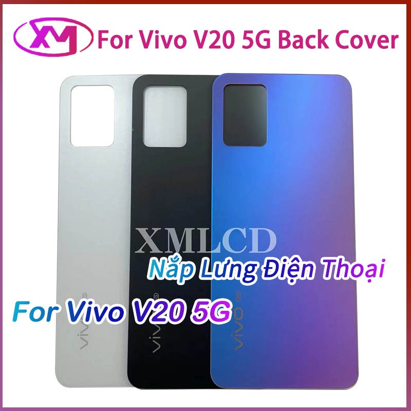 Nắp Lưng Điện Thoại Bằng Kính Thay Thế Chuyên Dụng Cho vivo v20 5g v20
