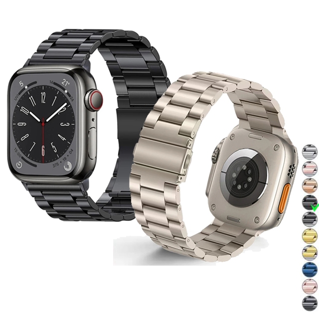 Dây Đeo Inox Cho Đồng Hồ Thông Minh iwatch 1 2 3 4 5 6 se 7 8 series 1 2 3 4 5 6 se 7 8 38mm 42mm 40mm 44mm 41mm 45mm ultra 2 49mm