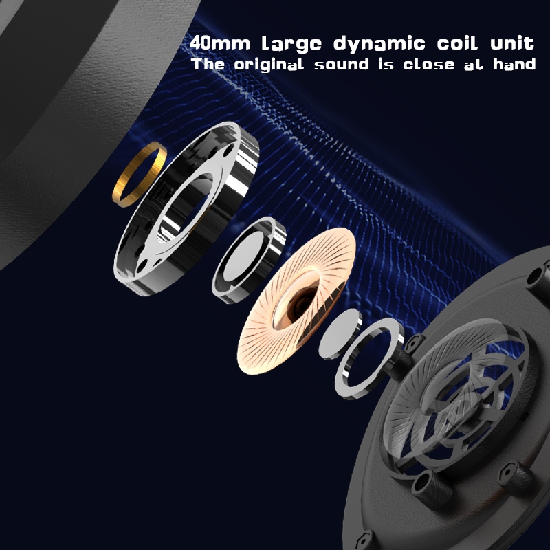 Tai Nghe Chụp Tai bluetooth 5.1 Không Dây 2.4g Âm Thanh hifi stereo Có Micro Cho mac ps4 ps5 pc laptop