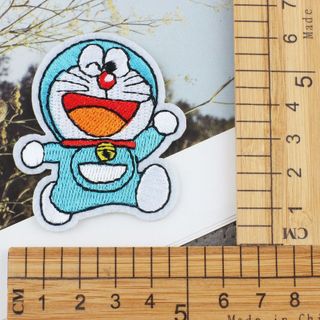 Sticker Ủi Thêu Hình doraemon Dễ Thương