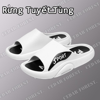 Rừng Tuyết Tùng☘Dép nam  đế dày thời trang thể thao đi biển thư giãn