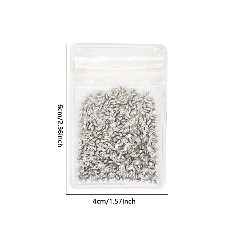 Bộ 50 Hạt Đá Pha Lê mini Nhiều Màu Dùng Trang Trí Móng Tay diy Mới