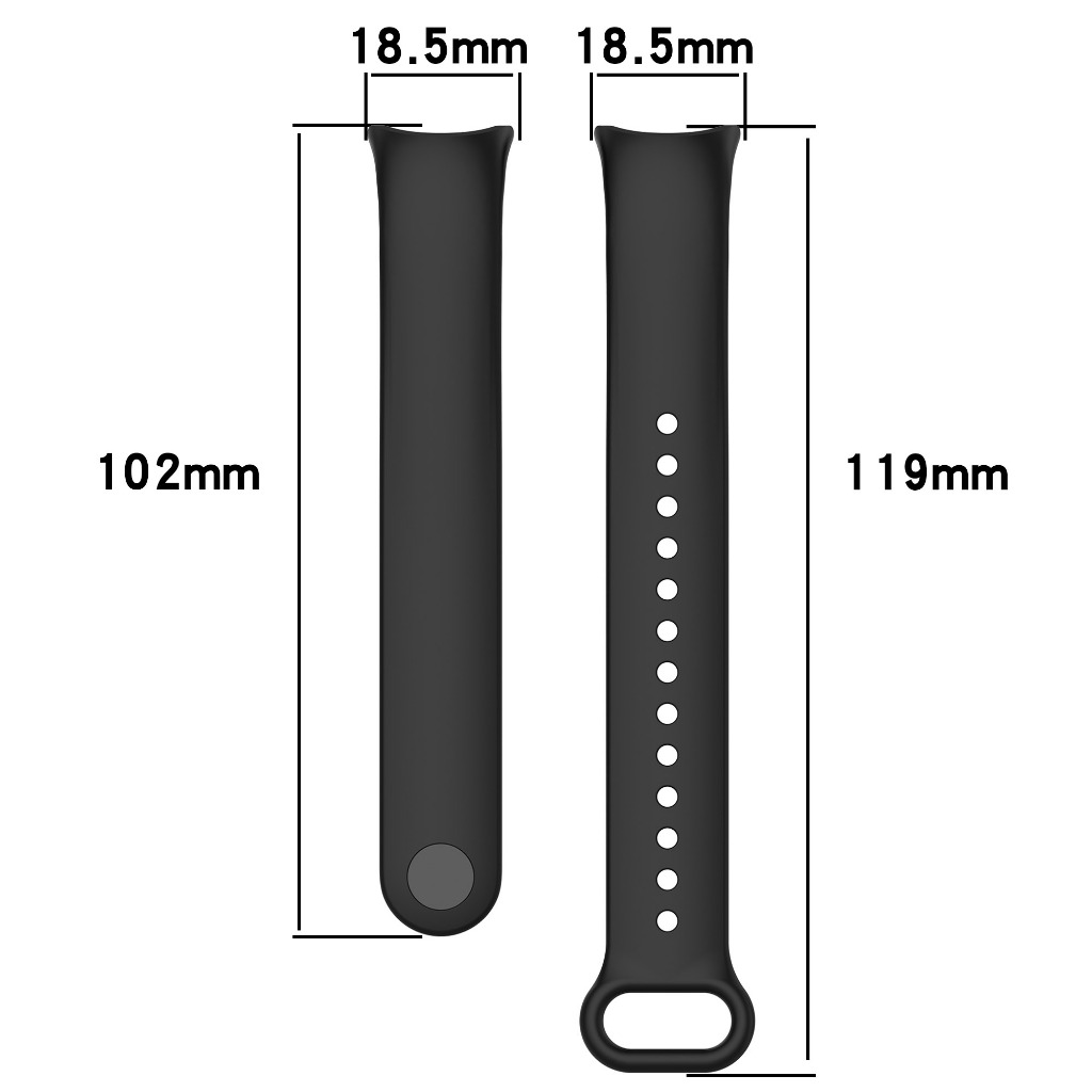 Dây Đeo Kim Loại Cho Đồng Hồ Thông Minh xiaomi band 8