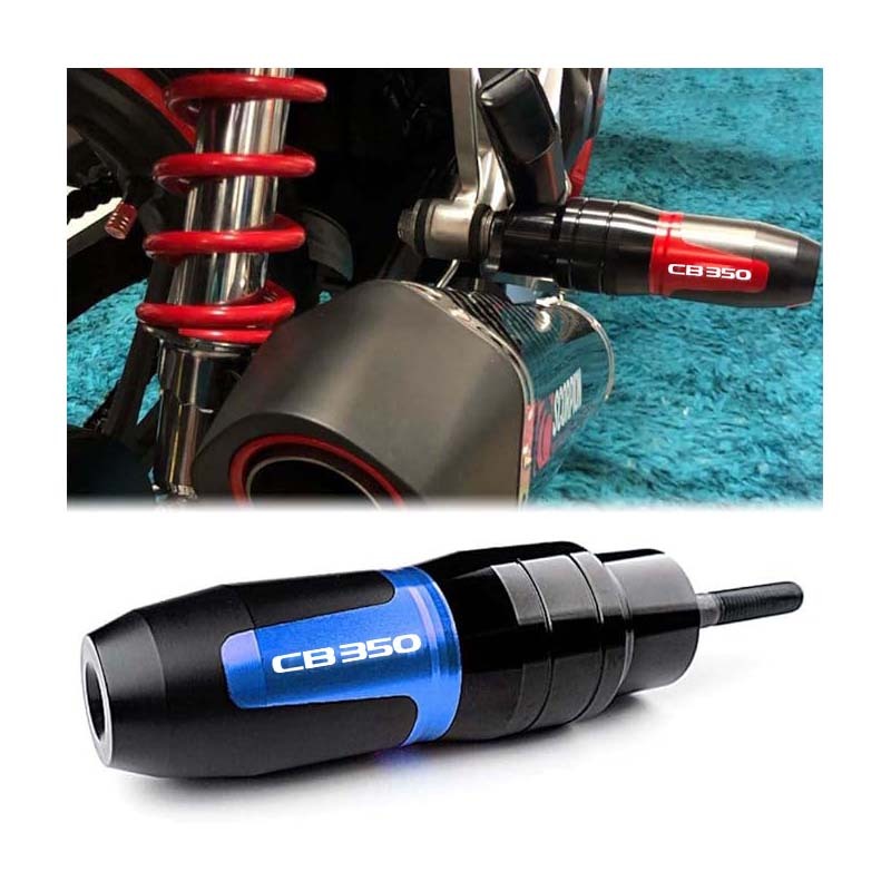 Thanh tai nạn xe máy Honda Cb350 / cb350rs cho ống xả, bảo vệ ống xả, cản trước