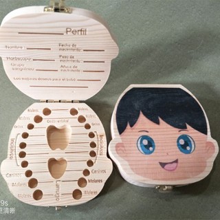 Hộp Gỗ Đựng Răng Sữa Cho Bé