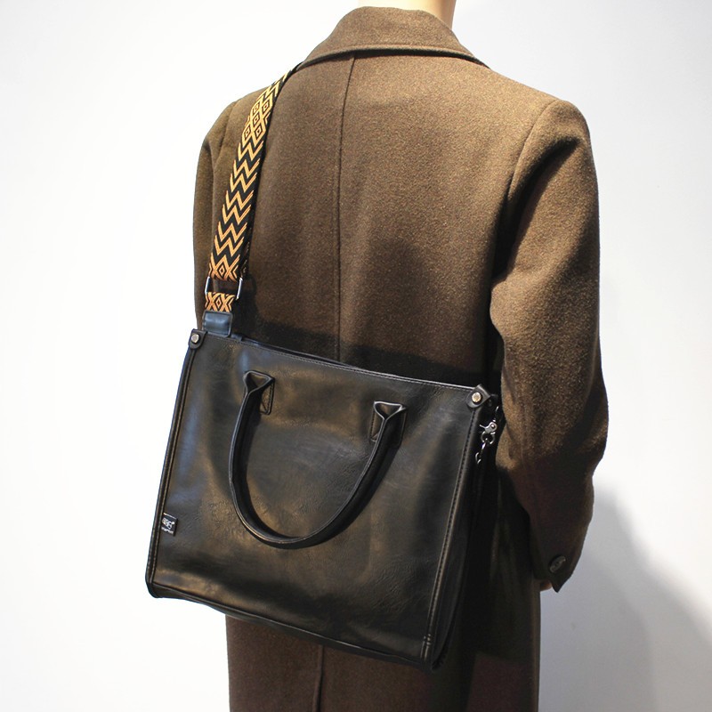 Túi Xách Tay Nam Ca Rô Ca Rô Thời Trang