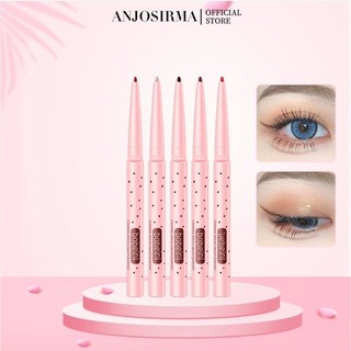 Anjosirma Bút Kẻ Mắt 4 Màu Tùy Chọn Chống Nước Nhanh Khô Tiện Dụng