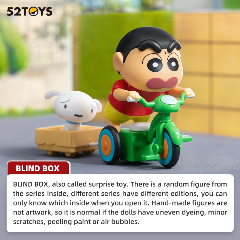 52TOYS Crayon Shinchan Dynamic Shin-Life Series Blind Box Figure Toy