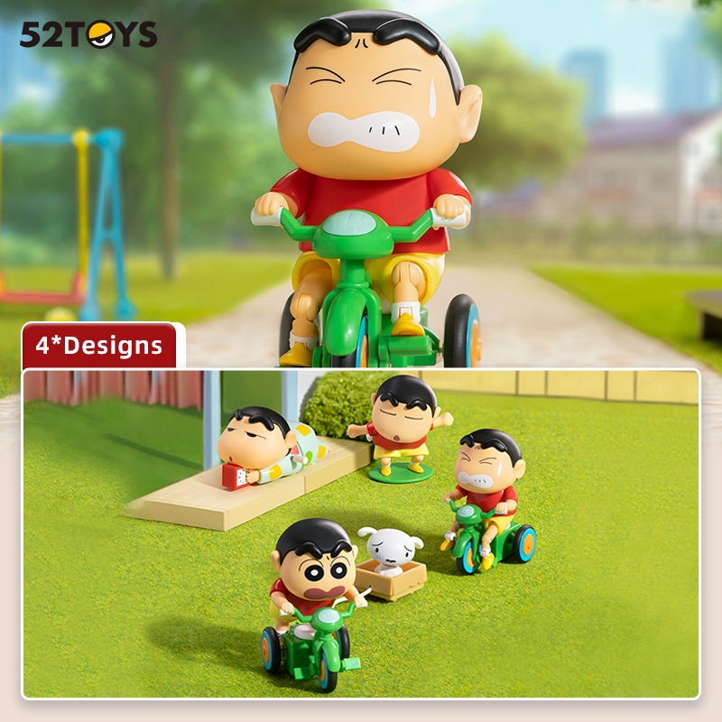 52TOYS Crayon Shinchan Dynamic Shin-Life Series Blind Box Figure Toy