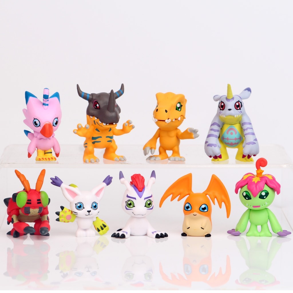 Set 9 Mô Hình Mô Phỏng Quái Vật Trong digimon
