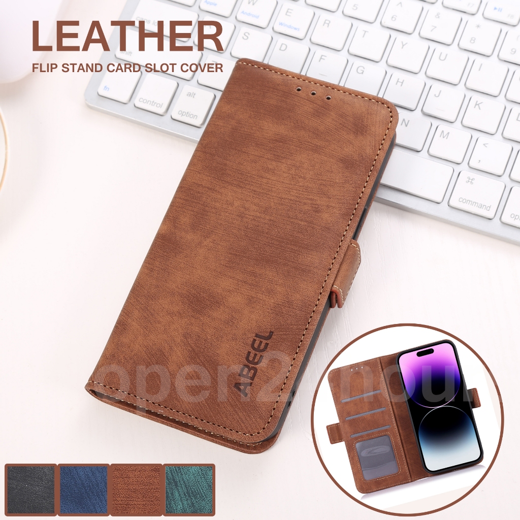 Samsung Galaxy M54 5G M34 M14 M53 M23 M33 M52 M22 M32 M62 M02 M12 Ốp Bao Da Điện Thoại Nắp Gập Chống Trầy Xước