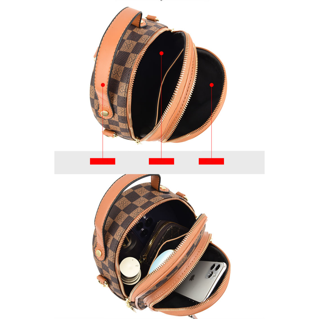 Ba Lô mini Nhẹ Nhàng Đơn Giản Sang Trọng Cao Cấp Thoải Mái Đa Năng Cho Nữ