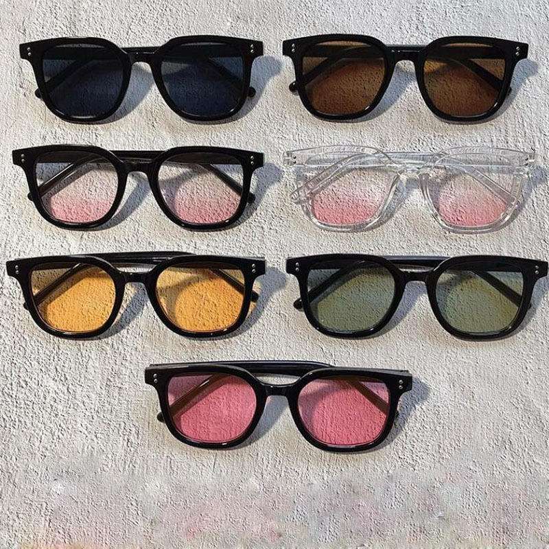 Happy homliv Kính Mắt Gọng Phẳng Chống Ánh Sáng Xanh Lam Phong Cách Hàn Quốc Cho Nam Và Nữ