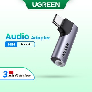 Cáp dữ liệu Type-C sang AV 3.5mm dài 10cm Ugreen (20194)