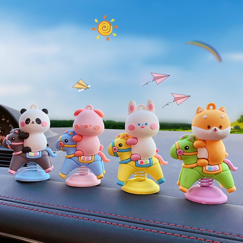 Tượng Trang Trí Nội Thất Xe Hơi Tự Động Đáng Yêu Lâu Trôi