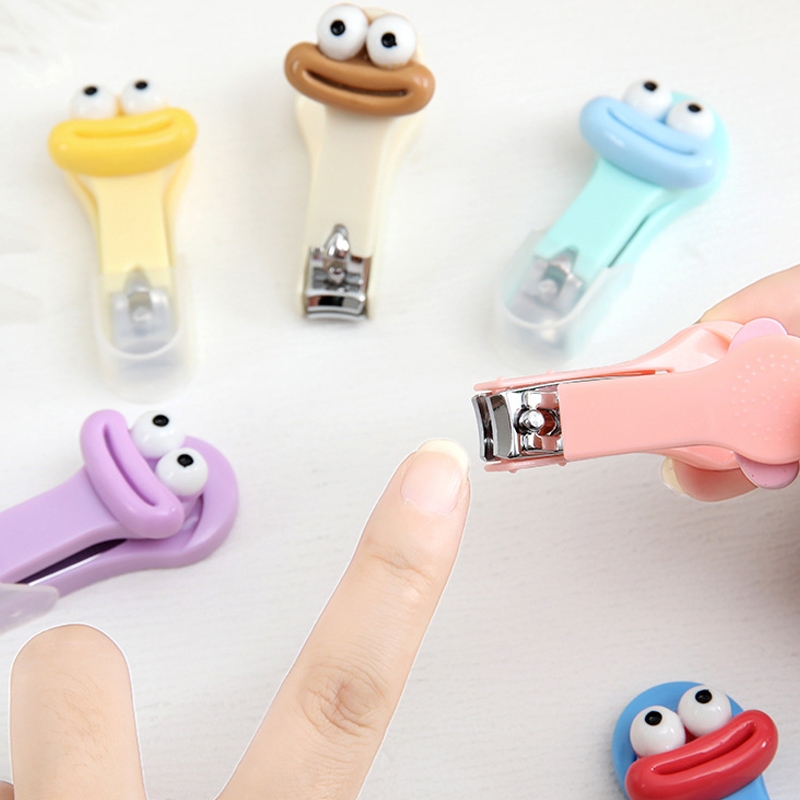 Miu🔮Kềm Cắt Móng Tay Bằng Thép Không Gỉ Hình Hoạt Hình Dễ Thương