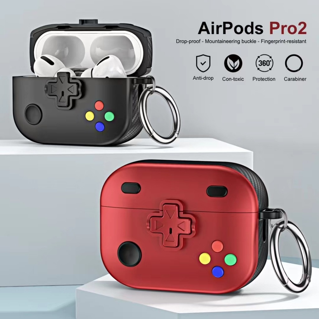 Vỏ Bảo Vệ Hộp Sạc Tai Nghe airpods pro 2 usb c 2023 air pods 3 pro 2 Hình Máy Chơi game Cầm Tay