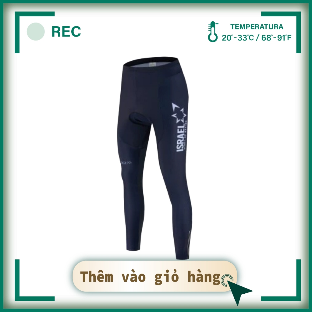 Áo thun ISRAEL ngắn tay thoáng khí hợp thời trang cho nam khi đi xe đạp leo núi Dài tay đặt xe đạp thể thao dài tay quần Với Zipper