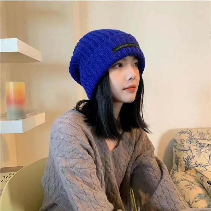 Mũ beanie Dệt Kim Thời Trang Mùa Thu Đông Hàn Quốc Dành Cho Nữ Và Nam