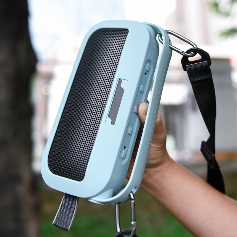 Bảo Vệ Vỏ silicon Có Dây Đeo Vai Cho Loa bluetooth Bose soundlink