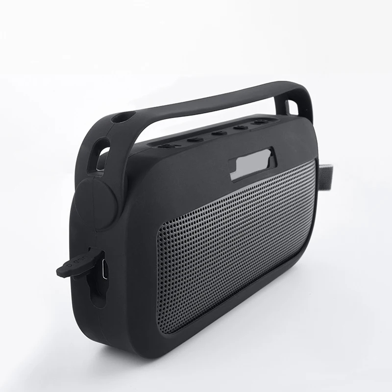 Bảo Vệ Vỏ silicon Có Dây Đeo Vai Cho Loa bluetooth Bose soundlink
