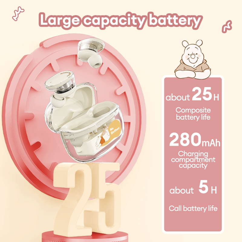 Disney Tai nghe không dây Chống Ồn Chống Thấm Nước yx16