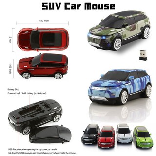 Chuột Không Dây HìNh Xe Hơi Thể Thao 2.4ghz suv 1600Dpi