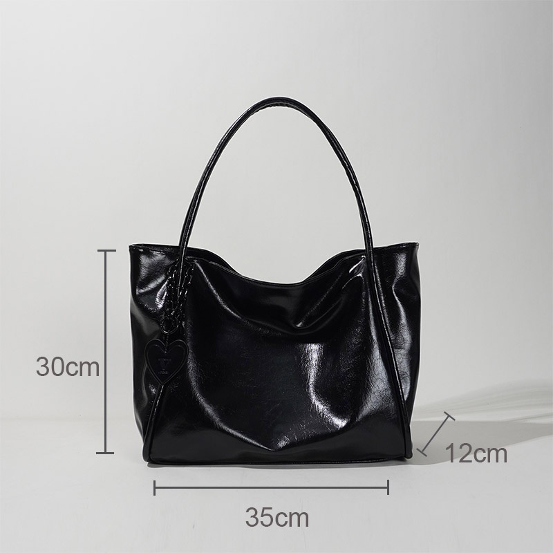 Túi Xách tote Cỡ Lớn Siêu Nhẹ Họa Tiết Tình Yêu Cupid Thời Trang