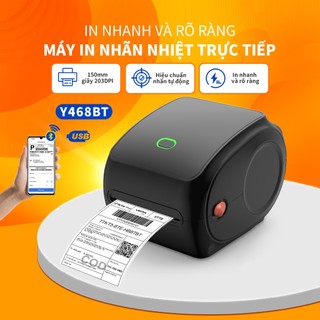 Máy In Nhiệt FlashLabel In Khổ A6,A7 In Đơn Hàng, Phiếu Gửi, Minicode, Logo Tự Dán, Bảo Hành 16 Tháng