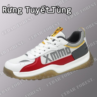 SHANMUSENLIN  Giày nam mới Gump Giày Daddy Giày thể thao thoáng khí Giày thông thường Giày chạy bộ Giày đơn Thời trang xu hướngGiày nam Thể thao Thư giãn Thời trang