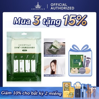  Khăn tắm AMORTALS dạng nén 70 * 140 sử dụng một lần tiện lợi