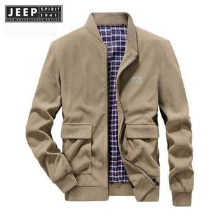 Áo khoác Jeep Spirit 1941 ESTD có nhiều túi thời trang cho nam trung niên