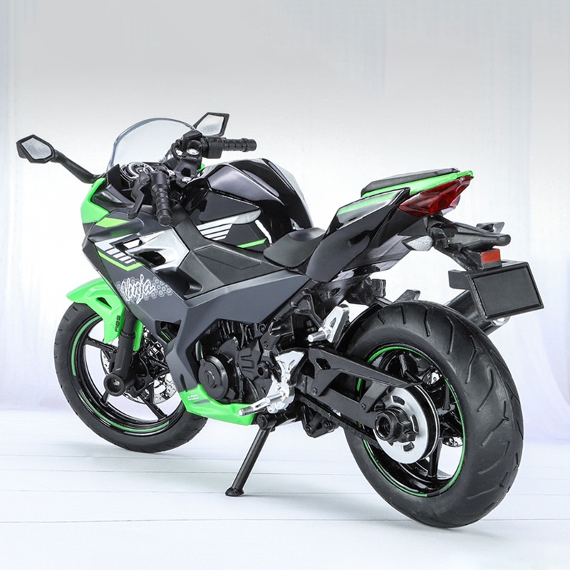 Mô Hình Xe Mô Tô kawasaki ninja 400 Bằng Hợp Kim Tỉ Lệ 1: 12