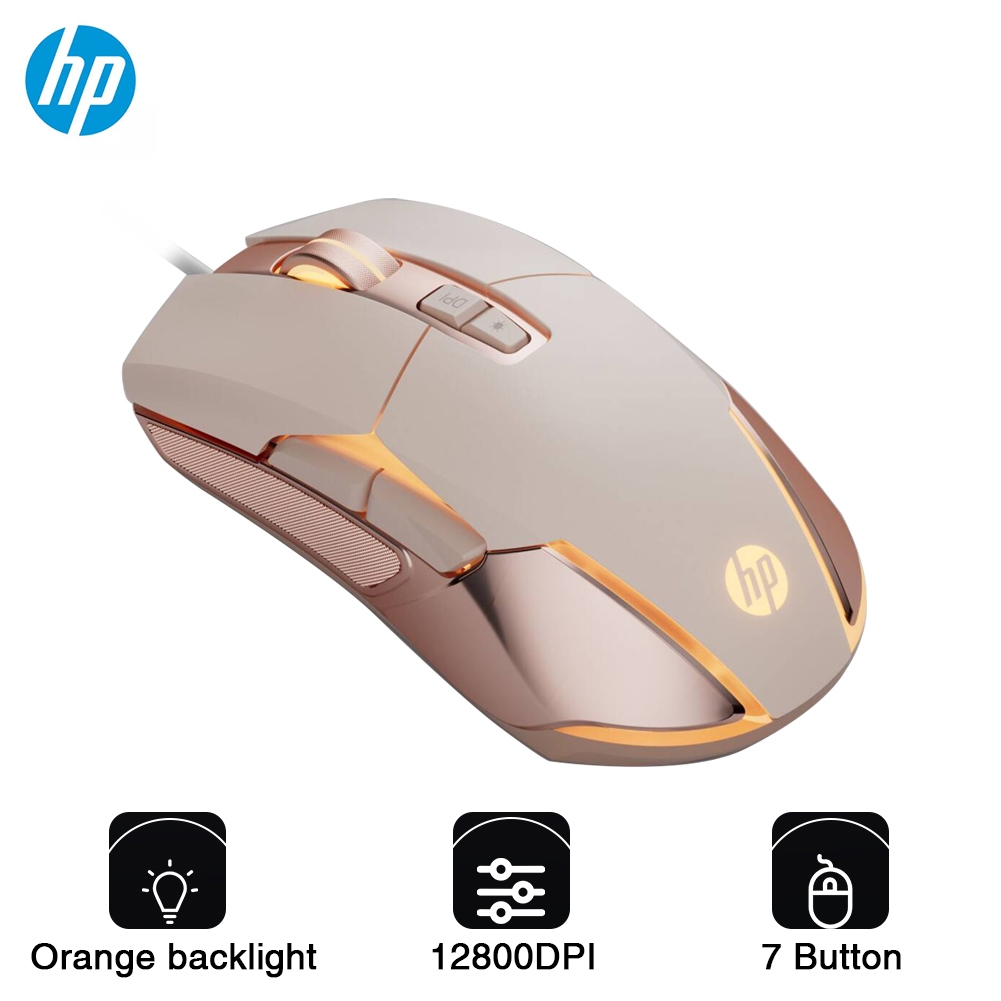 Hp Chuột Quang Có Dây g260 6 Tốc Độ 1200-1600 - 2400-3200 - 4800-12800dpi