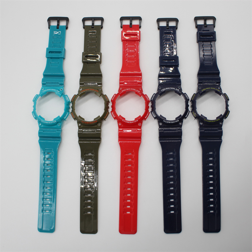 Dây Đeo Thay Thế Chất Liệu Silicon Màu Trơn Cho casio aq-s810w aqs810