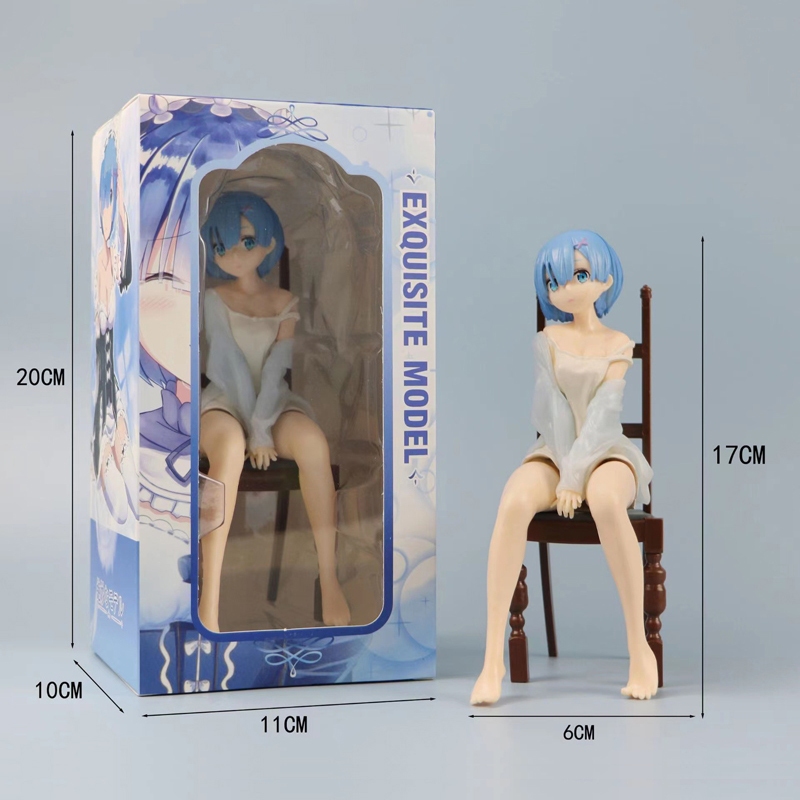 Mô Hình Nhân Vật Re: Life in a different world from zero rem Situ girl 10.5cm Để Bàn Trang Trí