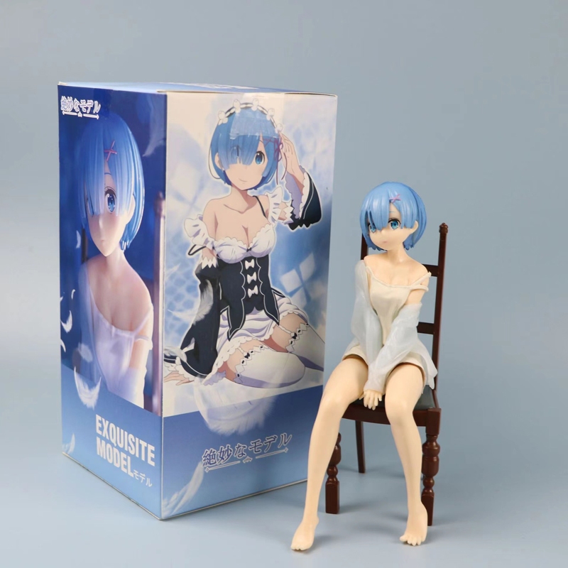 Mô Hình Nhân Vật Re: Life in a different world from zero rem Situ girl 10.5cm Để Bàn Trang Trí