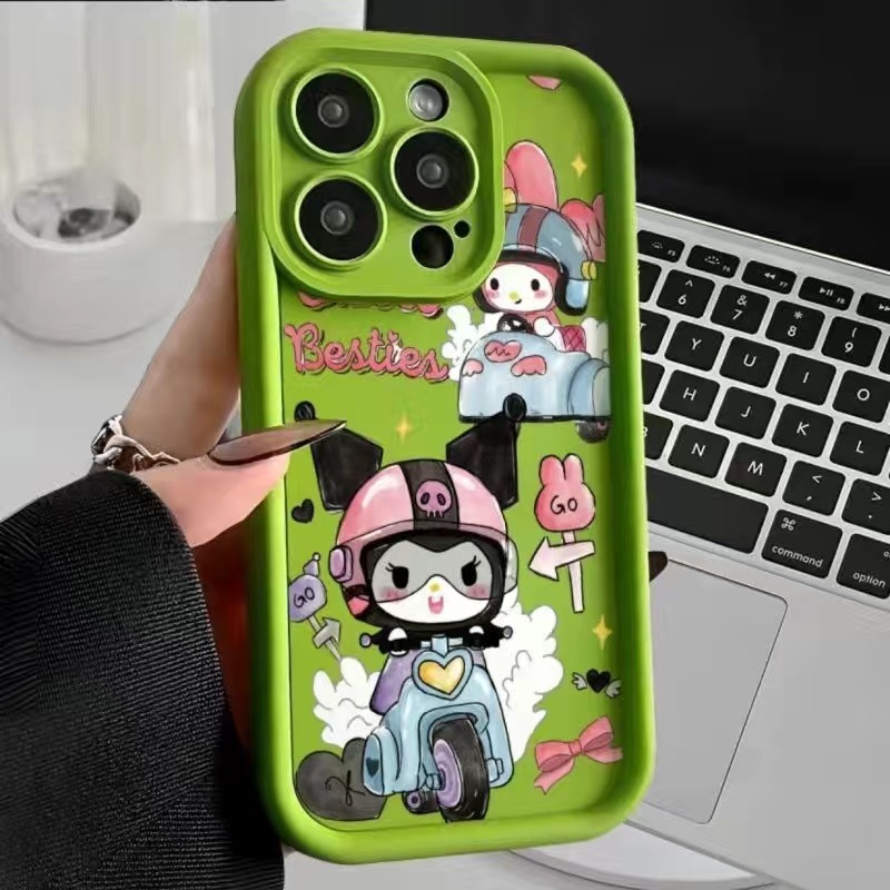Ốp lưng Honor X7 4G X8 4G 8A 7S X9 4G X7A 4G X8A 4G Thẳng biên giới ngã thỏ thiên thần mắt cảm giác da điện thoại trường hợp