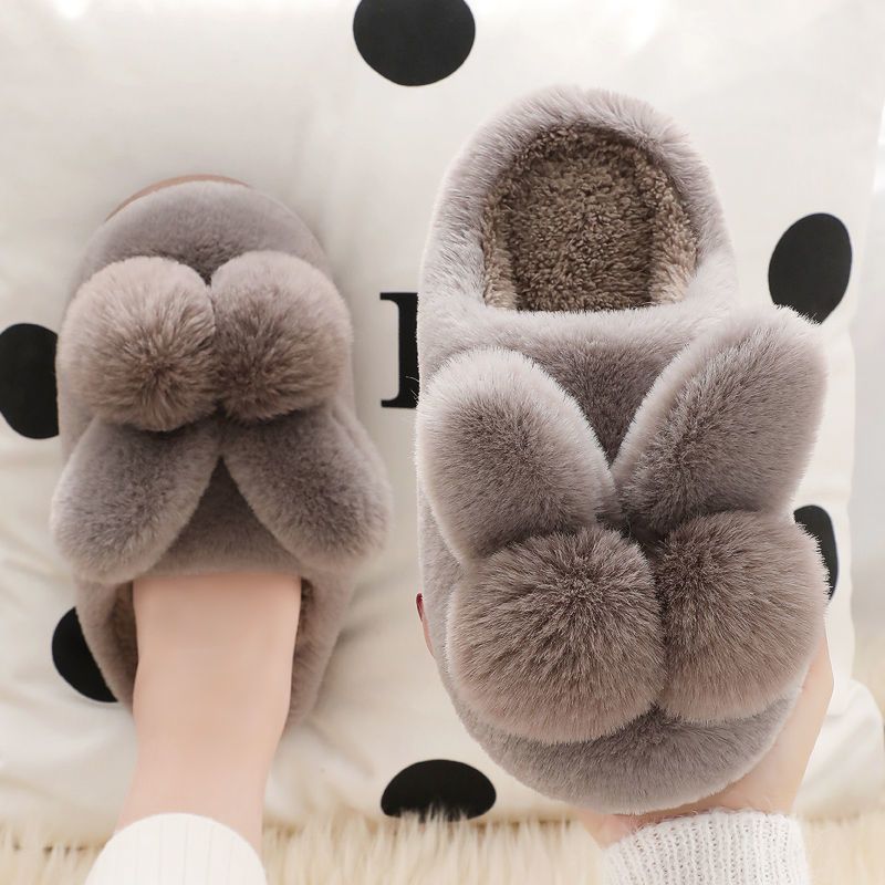 Dép bông thỏ chúng tôi gót chân chúng tôi big size 36-45