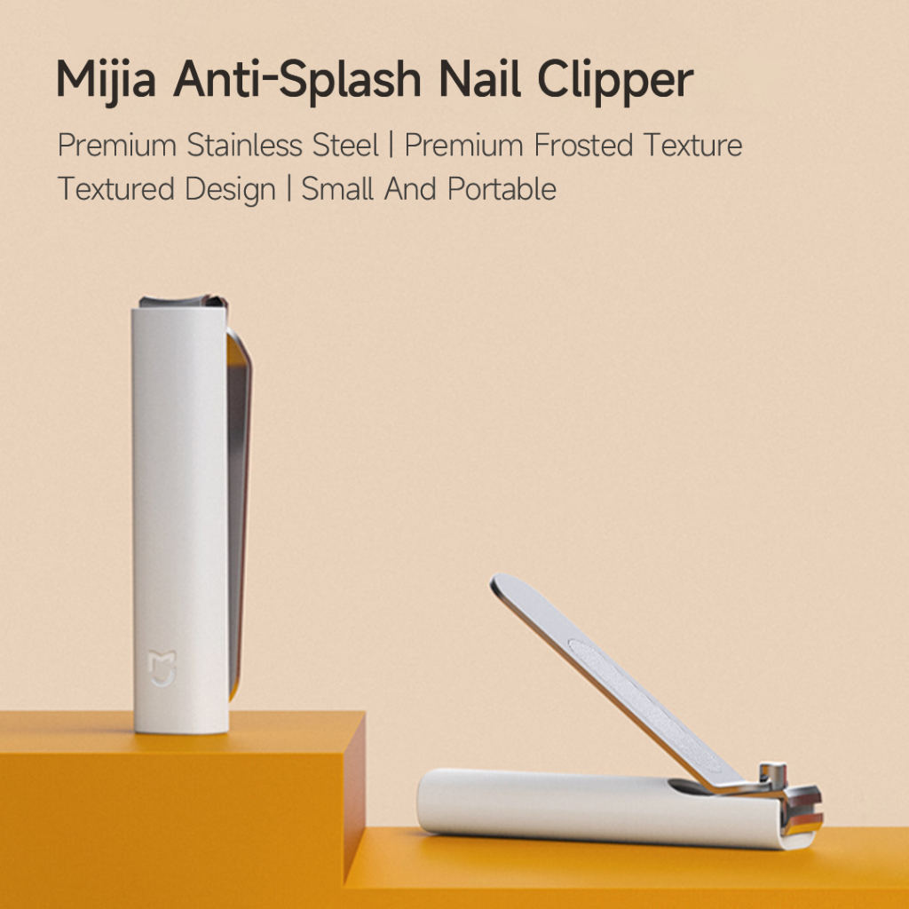 Kềm Bấm Móng Tay Mijia Xiaomi Youpin Bằng Thép Không Gỉ Chống Văng Chuyên Nghiệp Kềm Cắt Móng Tay