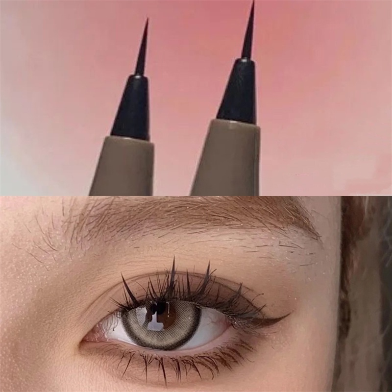 Bút Kẻ Mắt Dạng Lỏng 4 Màu Siêu Mịn Tự Nhiên Mau Khô Mịn Màng Chống Nước Lâu Trôi Không Lem SXY610