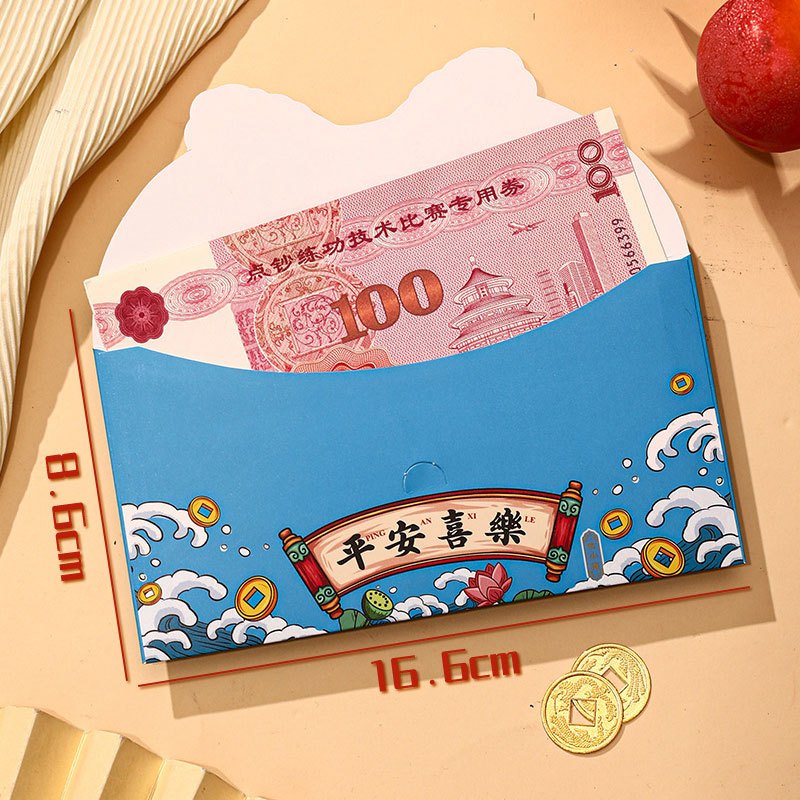 Bộ 4 bao Lì Xì Đỏ May Mắn Cho Năm Mới 2024