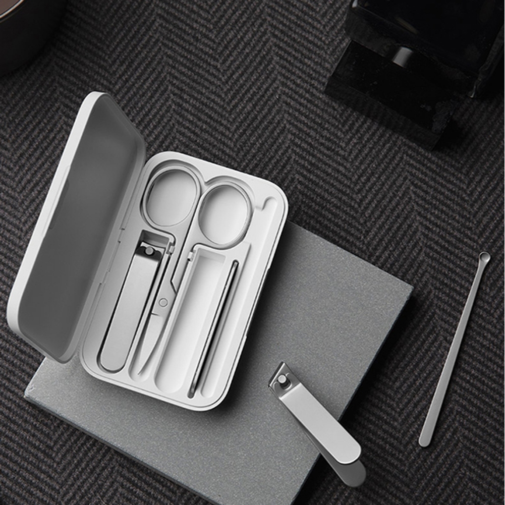 Bộ Kềm Cắt Móng Tay Mijia Xiaomi Youpin Gói 5 Bộ Bằng Thép Không Gỉ Chăm Sóc Móng Tay Chuyên Nghiệp