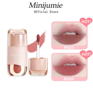 Son Kem Đất Sét Minijumie GOGO TALES AFTER GLOW Son Môi Màu Lì Xám Hồng Chống Nước Lâu Trôi Không Dính Cốc